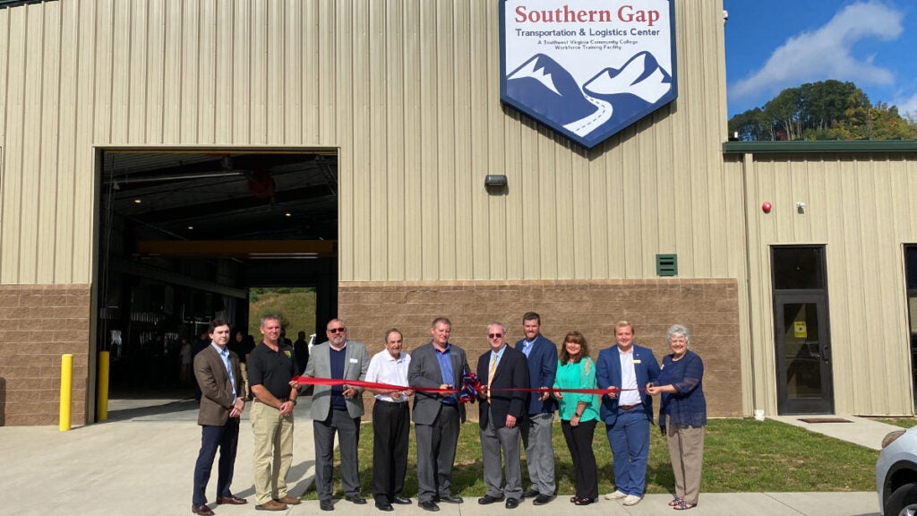 Ribbon Cutting at Southern Gap Transportation and Logistics Center