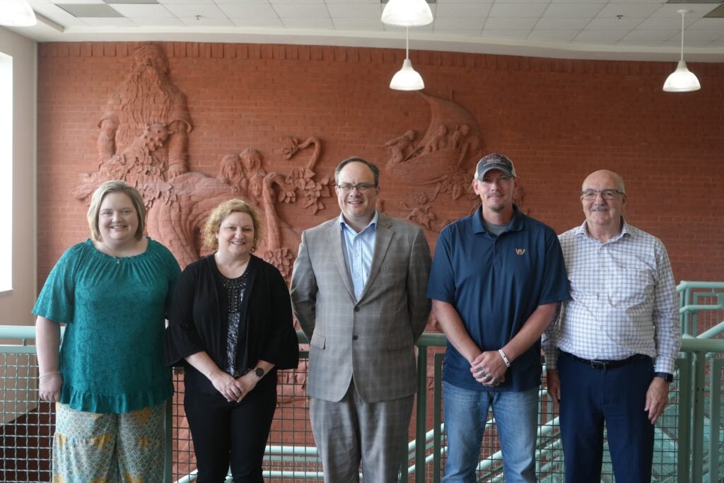 NISOD Excellence Award Recipients Pictured: Crystal Dye, Neyia Beavers, Robert Brandon, Richard Underwood, Denver Riffe Not Pictured: Whitney Dye, Dyan Lester, Susan Lowe, Kim Steiner