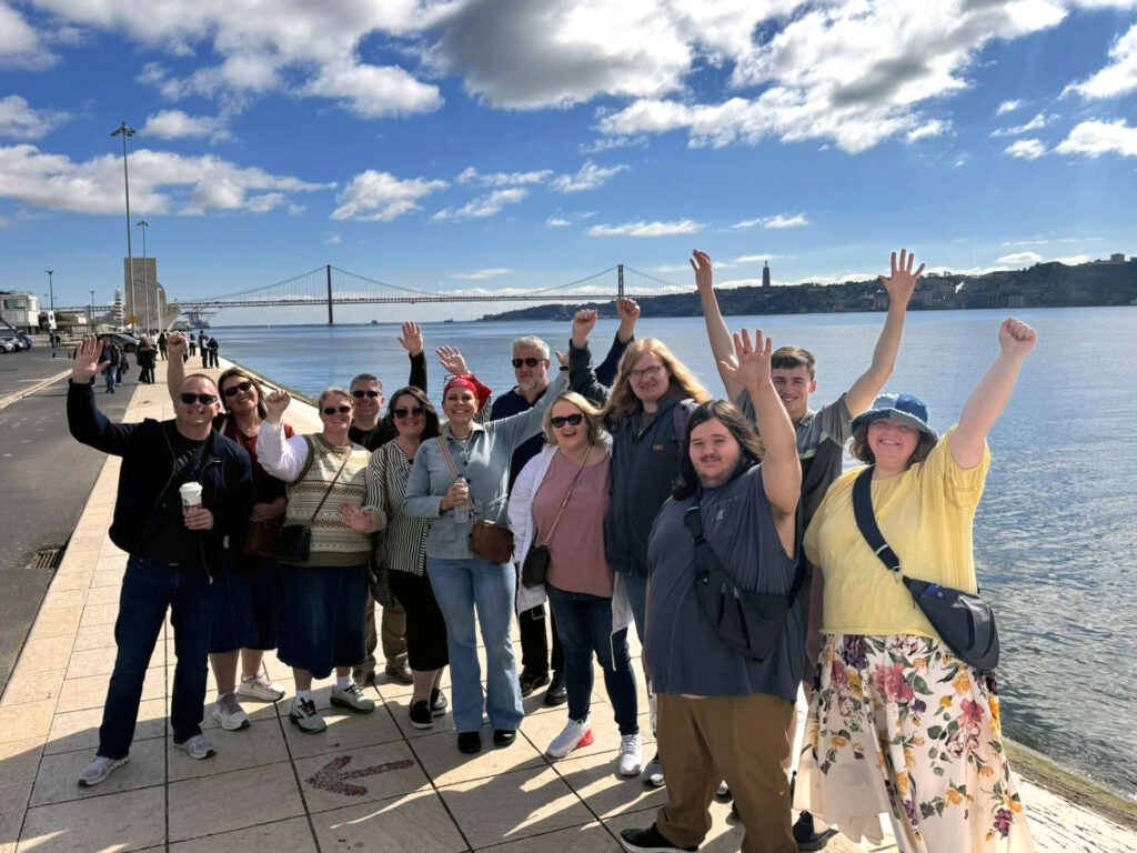 A group photo of the Southwest International Trip