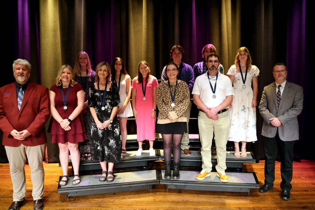 Outstanding Achievement Arts and Sciences Group Photo