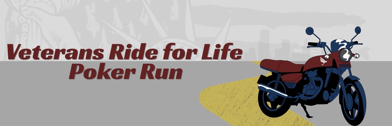 Veterans Ride for Life Poker Run graphic